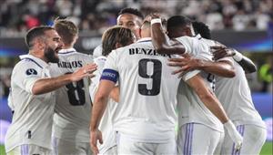 في ليلة تاريخية لبنزيما.. ريال مدريد بطلا للسوبر الأوروبي على حساب فرانكفورت