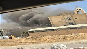 حريق محدود بكنيسة الأنبا بيشوي بالمنيا الجديدة دون وقوع إصابات أو وفيات
