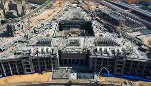 بنسبة إنجاز 61%.. أحدث فيديو لمحطة قطارات الصعيد ببشتيل