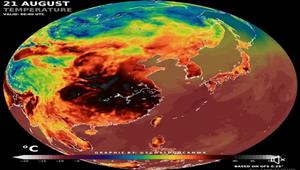 الأرصاد: مدينة صينية سجلت درجات حرارة خيالية 