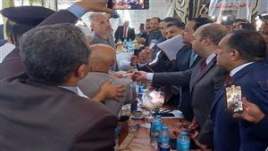 بالصور.. إنهاء خصومة ثأرية بين عائلتين في العياط