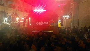 مسؤولو دير درنكة: احتفالات العذراء بأسيوط مستمرة ولم تتأثر بحريق اليوم (فيديو وصور)