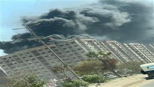 اندلاع حريق مروع في عقار بمشروع "أهالينا" بشبرا الخيمة 