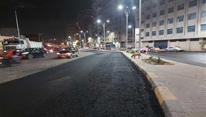 محافظ الجيزة يتابع جهود رصف وتطوير شوارع بالوراق والعمرانية والطالبية والهرم