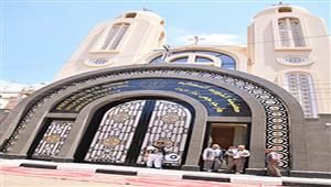 ثمرة الجمهورية الجديد.. محافظ الغربية يفتتح كنيسة مارجرجس في كفر الزيات - صور