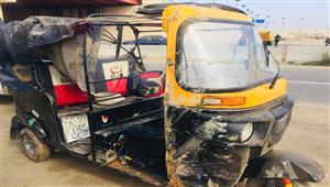  مصابان في حادث تصادم بميدان النجدة في أكتوبر