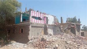 بالتراضي.. حملة لتنفيذ قرارات نزع الملكية في مركز الزينية بالأقصر - صور