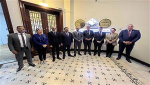 وفد تنسيقية الشباب يلتقي أحد أعضاء البرلمان الأوروبي لبحث زيادة أطر التعاون