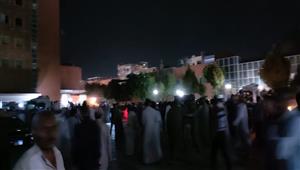 صور.. تشييع جثماني ضحيتي حادث المعدية النيلية في بني سويف 