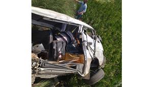 مصرع وإصابة 12 في اصطدام قطار بميكروباص على مزلقان في الشرقية