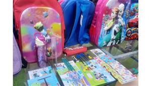 توزيع شنط ومستلزمات مدرسية بالمجان على الطلاب الأولى بالرعاية في المنوفية