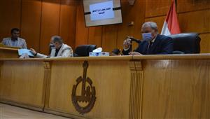 محافظ القليوبية يترأس اجتماع مجلس إدارة المناطق الصناعية 