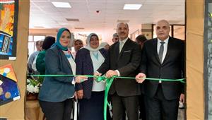 بالصور - افتتاح المعرض الختامي للأنشطة الصيفية للتربية الفنية بـالإسكندرية