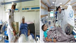  ضمن مبادرة "حياة كريمة".. الداخلية توجه قافلة إنسانية وطبية بمحافظتي كفرالشيخ السويس 