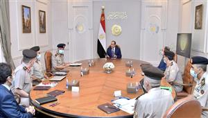 السيسي يتابع موقف تنفيذ المشروع القومي للإنتاج الزراعي في منطقة توشكي