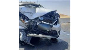 "العربية ملهاش معالم".. مصرع ٤ أشخاص وإصابة آخر في حادث أعلى محور الضبعة