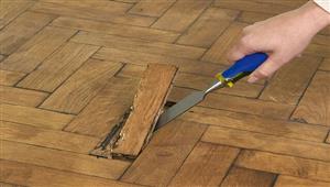 طريقة بسيطة لإصلاح أرضية الباركيه بنفسك