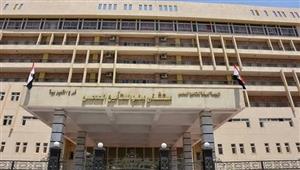 حريق في مستشفى التأمين الصحي ببنها