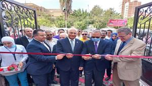 لحل أزمة تكدس المرضى.. افتتاح استقبال جديد بمستشفى بنها الجامعي- صور