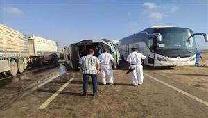 3 وفيات و13 مصابا.. ننشر أسماء ضحايا حادث أتوبيس أبوسمبل
