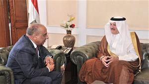 وزير قطاع الأعمال للسفير السعودي: حريصون على تعزيز الشراكة مع القطاع الخاص