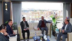 بالصور.. محافظ أسوان: فتح 5 منافذ جديدة "أمان"  بتصميمات عالمية 