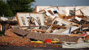 مصرع 7 أشخاص وإصابة 12 آخرين جراء الأعاصير جنوبي الولايات المتحدة‎‎