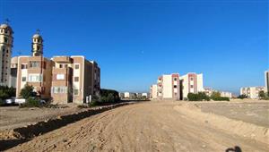 بالصور- رصف وتطوير الطرق الرئيسية بمدينة رأس سدر بتكلفة 8 ملايين جنيه