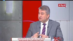 "منتهية التشطيب".. هيئة التنمية الصناعية: لدينا 17 مجمعًا صناعيًا على مستوى الجمهورية