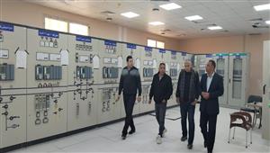 مسئولو جهاز مدينة بدر يتفقدون محطة الكهرباء 3 وأعمال تطوير الطرق