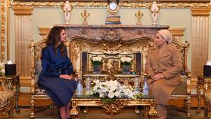 انتصار السيسي: سعدت اليوم بزيارة الملكة رانيا إلى بلدها الثاني مصر
