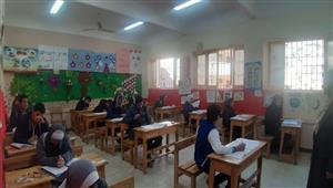 صعب وطويل.. شكاوى طلاب الإعدادية من امتحان الهندسة بالجيزة 