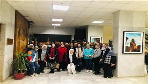 دورة تدريبية عن أدبيات التعامل مع الزائرين لعدد من العاملين بالآثار