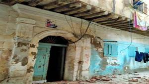 انهيار جزئي لعقارين في الإسكندرية.. والحي يكشف التفاصيل - صور