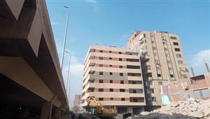 فيديو- الجيزة: إزالة عقارات متعارضة مع مسار محور عمرو بن العاص