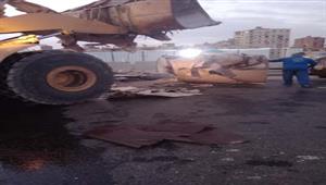 "المصابين في المستشفى".. تفاصيل حادث النقل والملاكي بدائري المنيب