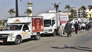 تضم 15 سيارة.. قوافل لبيع السلع الغذائية بأسعار مخفضة في الأقصر