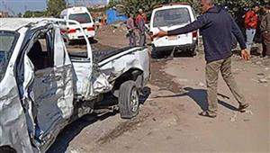 9 مصابين في حادث سير بكفر الشيخ 
