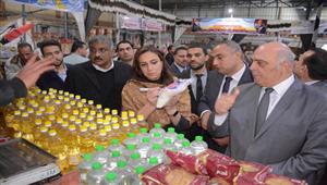 بالصور.. افتتاح معرض "أهلًا رمضان" في كوم حمادة بالبحيرة