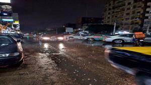 أمطار رعدية غزيرة.. نوة الكرم تضرب الإسكندرية للمرة الثانية اليوم (صور) 