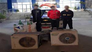 سقوط عصابة سرقة التكييفات الخارجية في الشروق