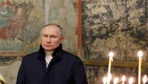 بوتين يحيي عيد الميلاد الأرثوذكسي "وحيدا" في كنيسة في الكرملين
