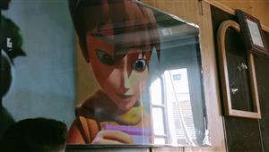 فيلم كارتون للأطفال.. كنيسة الأنبا بيشوي في بورسعيد تحتفل بعيد الميلاد (صور)