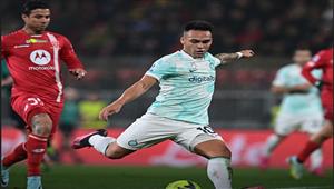 مونزا يفرض التعادل على إنتر في الدوري الإيطالي