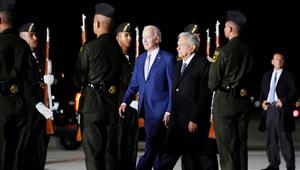 بايدن يصل إلى المكسيك للمشاركة في قمة قادة أمريكا الشمالية