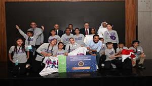 أكاديمية البحث العلمي تكرم الفائزين في "مسابقة العلمين الدولية للروبوتات 2023"