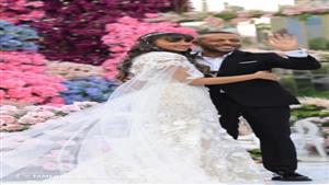 الصور الأولى من حفل زفاف تامر عاشور والإعلامية نانسي نور