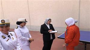 بالصور.. عضوات النيابة العامة يُجرين تفتيشًا لمركز إصلاح وتأهيل النساء بالعاشر من رمضان