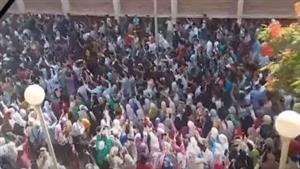 مسيرات في الجامعات تأييدا لموقف الرئيس السيسي برفض تهجير سكان غزة 