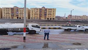 بالصور- سقوط أمطار في كفر الشيخ والمحافظة ترفع درجة الاستعداد